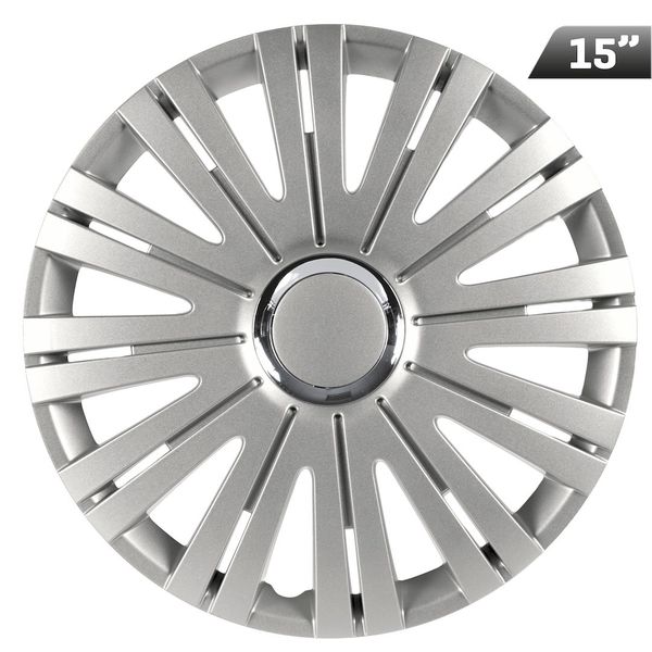 Kołpaki Active RC silver 15", 4 szt. zdjęcie 1