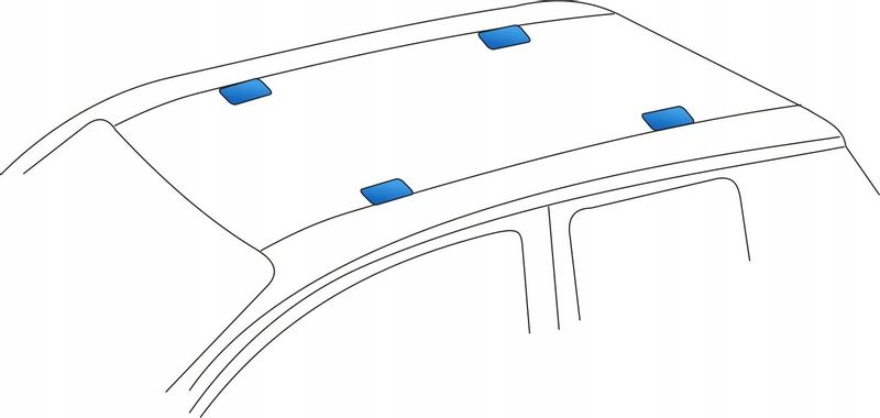 Bagażnik dachowy do Opel Vectra C (2002-2008r) zdjęcie 4