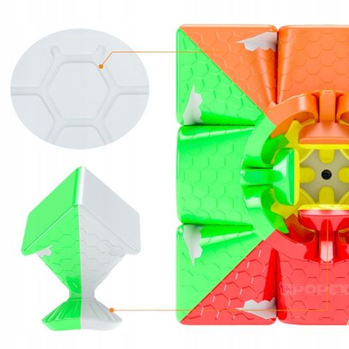 PROFESJONALNA KOSTKA 3x3 MAGNETYCZNA GAN MONSTER GO + PODSTAWKA + ALGORYTMY na Arena.pl