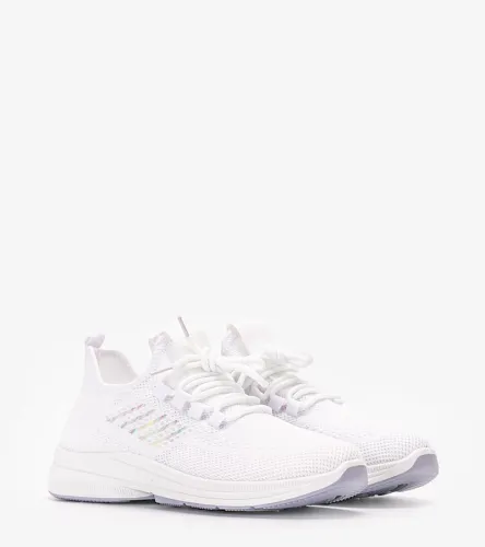 Białe sneakersy sportowe Merja 40 na Arena.pl