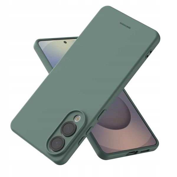 Spacecase Silicone Case 3.0 Galaxy S25 Edge Dark Green zdjęcie 9