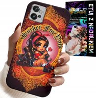 ETUI DO MOTOROLA G32 - SUCKER FOR YOU MODNE LALKA CASE + FOLIA