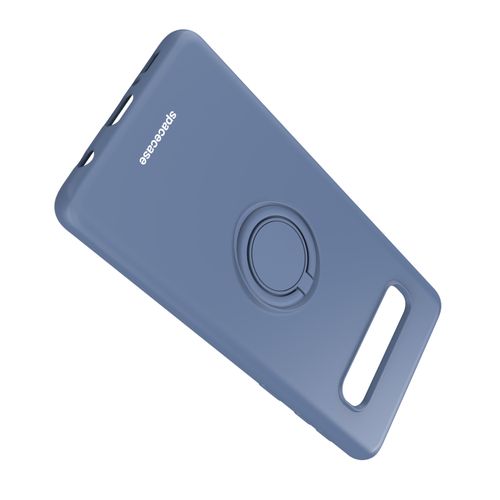 ETUI MATOWE DO GALAXY S10 PLUS SPACECASE SILICONE RING SILIKONOWE + FOLIA na Arena.pl