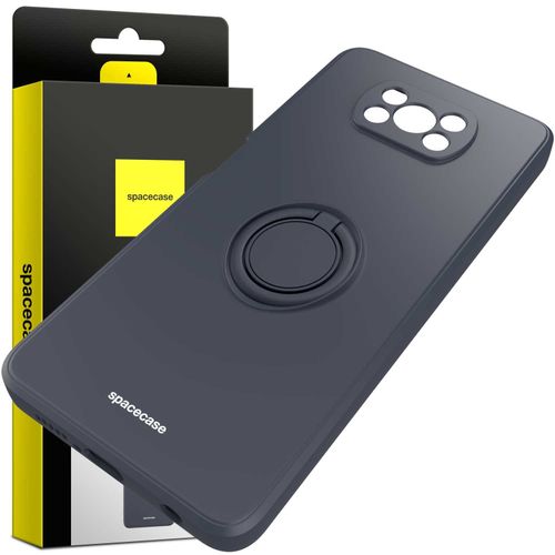 Spacecase Silicone Ring Poco X3 Pro/Nfc Black na Arena.pl