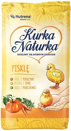 Pasza startowa Kurka Naturka Pisklę Karma Nutrena dla kur kurczaków 25kg na Arena.pl