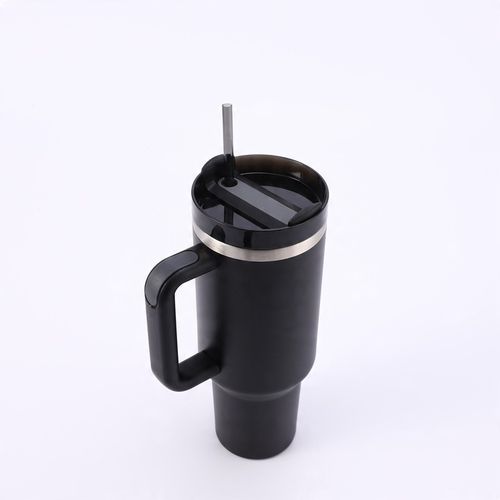 KUBEK TERMICZNY ZE SŁOMKĄ 1200ML KUBEK TERMICZNY ZE SŁOMKĄ CZARNY na Arena.pl