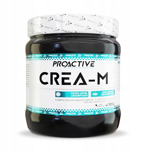 MONOHYDRAT KREATYNY ProActive Crea M 500g ORANGE zdjęcie 4