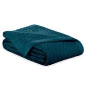 Narzuta tłoczona pikowana OPHELIA 220x240 morska AmeliaHome