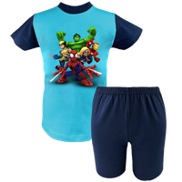 Krótka Piżama dziecięca Avengers - Superbohaterowie