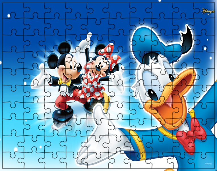 Puzzle Myszka Miki zdjęcie 1