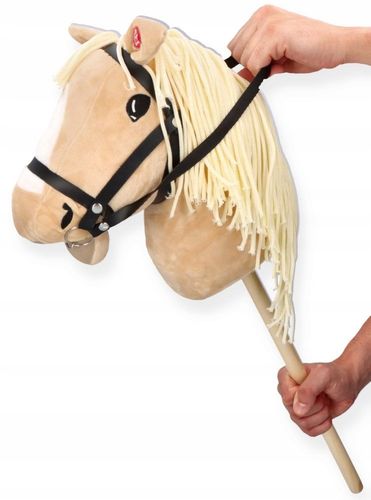 Premium Hobby Horse Konik na patyku Głowa konia kiju Skoczek IZABELEK na Arena.pl