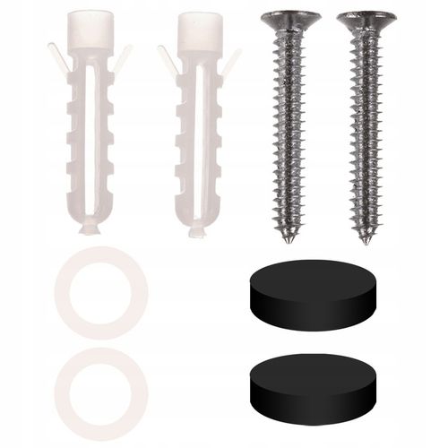 Półka Łazienkowa Wisząca Czarna pod Lustro XL 50cm na Arena.pl