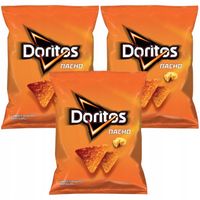Doritos Nacho Chipsy kukurydziane o smaku serowym 44g x 3 sztuk