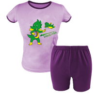 Krótka Piżama dziecięca Tabaluga - Ostatni z rodziny Smoków