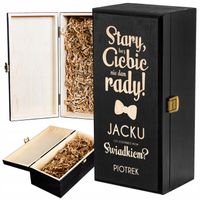 PROŚBA O ŚWIADKOWANIE SKRZYNKA NA ALKOHOL CZY ZOSTANIESZ MOIM