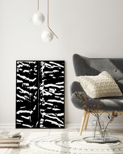 Plakat cyfrowy do wydruku zebra pasy na Arena.pl