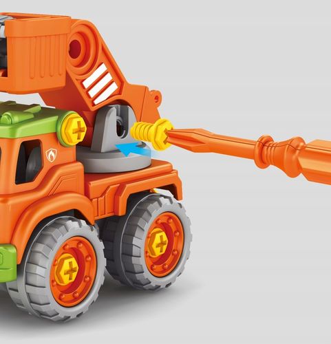 AUTO ROBOT DO SKRĘCANIA 5w1 LED TRANSFORMER XXL ZABAWKA KONSTRYKCYJNA na Arena.pl