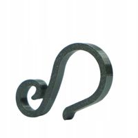 Haczyki do lampek świątecznych na rynnę 60szt mocne odporne na mróz UV