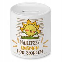 Dla Barmana Skarbonka Na Urodziny Na Prezent Z Nadrukiem Ze Zdjęciem