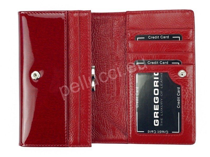 Portfel damski skórzany PELLUCCI PT-101 Popiel zdjęcie 2