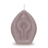 eden's candle   vanilla scented vagina   taupe