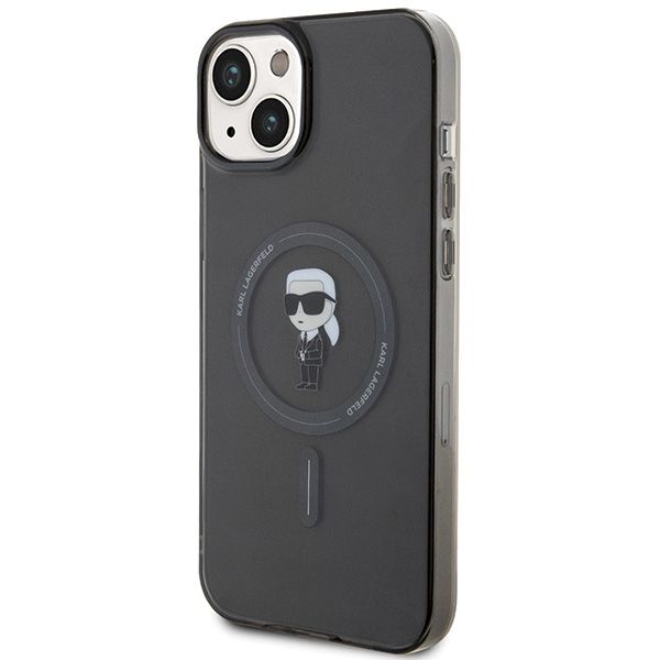 Etui Karl Lagerfeld do iPhone 15 Plus, iPhone 14 Plus, Czarny, MagSafe zdjęcie 2