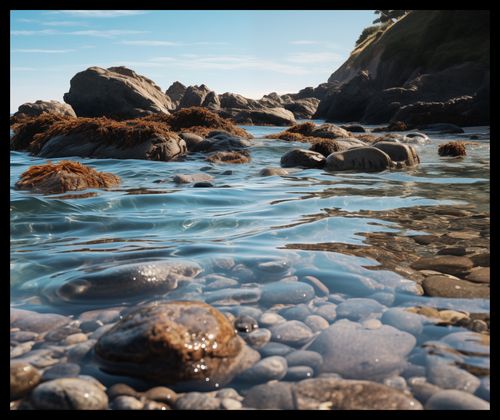 Plakat 60x50cm Harmonia Przybrzeżna na Arena.pl