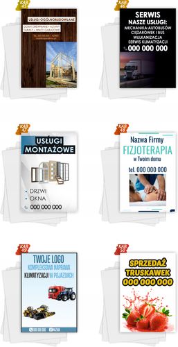 Ulotki A5 reklamowe firmowe 1000szt projekt w cenie SPRZEDAŻ JAJ na Arena.pl