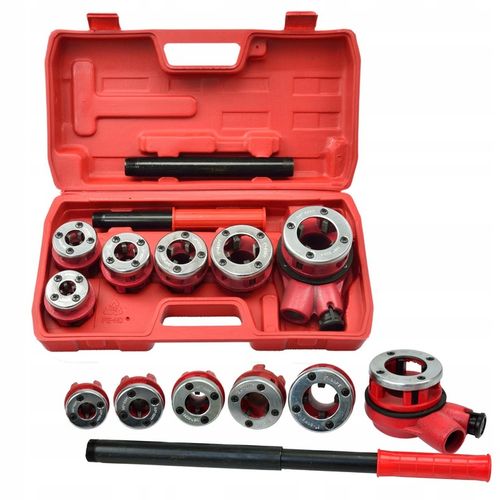 GEKO GWINTOWNICA NARZYNKA DO RUR HYDRAULICZNA NASADKI 6 SZTUK na Arena.pl