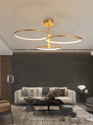 Nowoczesny żyrandol SILVA GO III okrąg ring 50/60/70cm plafon pilot na Arena.pl