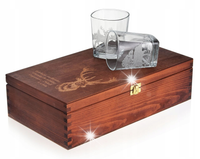 Szklanki do whisky Myśliwskie 300ml w skrzynce (9)