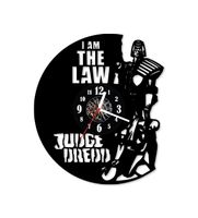 Zegar ścienny z płyty winylowej Sędzia Dredd 139.13