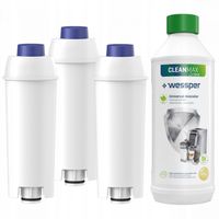 2 x 3x filtr do wody do ekspresu Delonghi Agua Next + natualny odkamieniacz