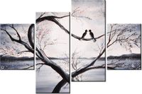 140CM 70 OBRAZ W ŚWIETLE KSIĘŻYCA ŚCIENNY