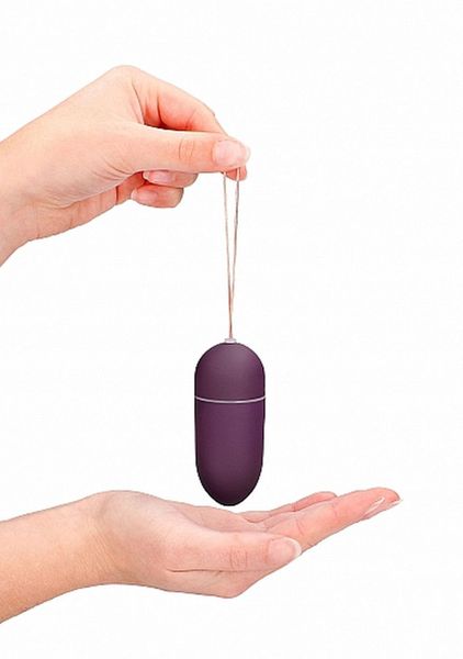 10 Speed Remote Vibrating Egg - Big - Purple zdjęcie 9