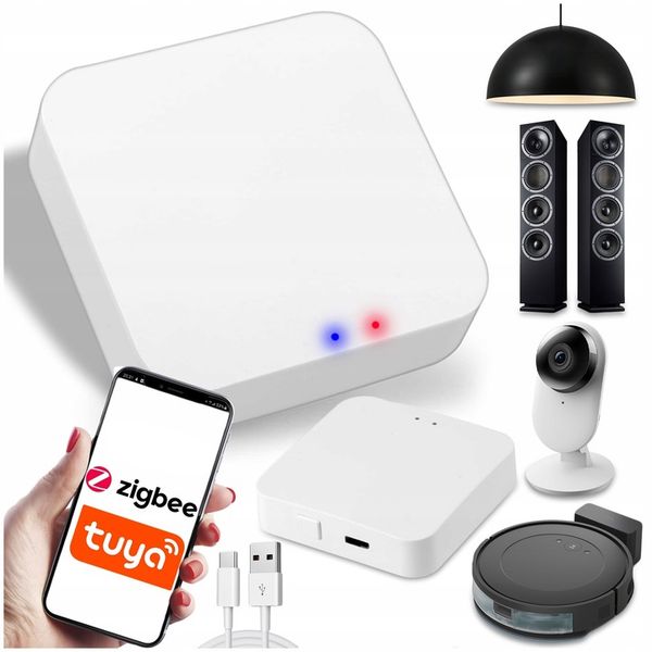 BRAMKA ZigBee 3.0 BRAMA Centrala Centralka SMART LIFE WIFI Centralka zdjęcie 7