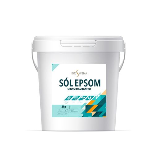 SÓL EPSOM 5kg SÓL GORZKA RZYMSKA Siarczan magnezu jakość PREMIUM na Arena.pl