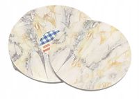 PODKŁAD POD TORT CIASTO MARMURKOWY ZŁOTY GRUBY 1,2 - 30 cm 12mm E - 1szt.