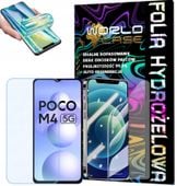 FOLIA HYDROŻELOWA OCHRONNA DO POCO M4 5G NA EKRAN MOCNA WYTRZYMAŁA