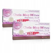 OLIMP 2X CHELA-MAG B6 FORTE 120 kap CHELAT MAGNEZU