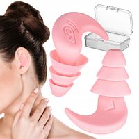 Zatyczki Uszu Silikonowe Sen Podróż Dziecko Hałas Pływanie Koncert