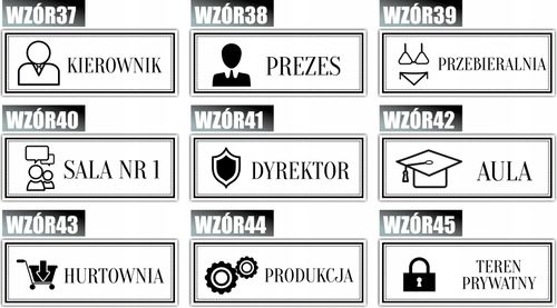 Tabliczka Grawer na Drzwi informacyjna WARSZTAT na Arena.pl