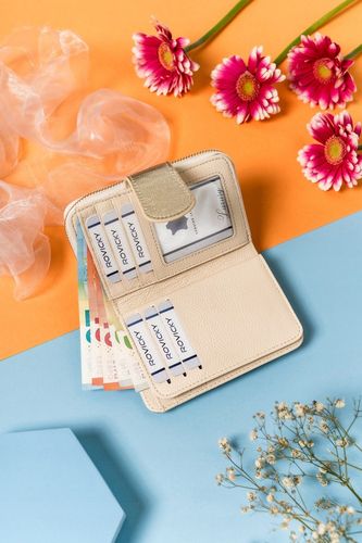 elegancki portfel damski na zatrzask i suwak - lorenti na Arena.pl