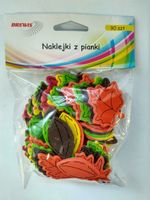 NAKLEJKI Z PIANKI LIŚCIE PVC21 BREWIS HIT!!!