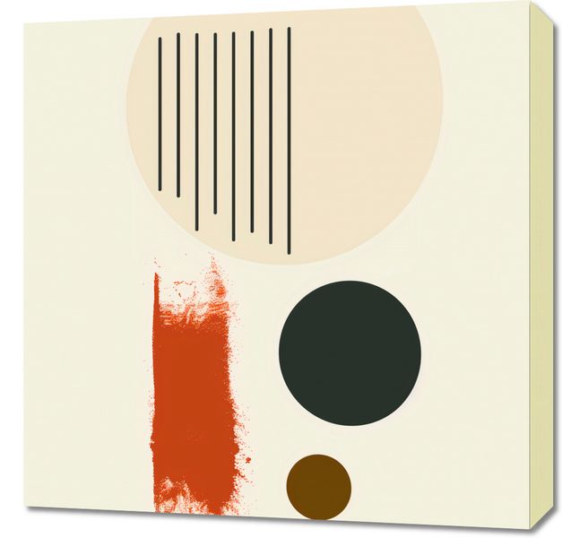 Obraz 60x60cm Symetryczna Struna zdjęcie 1