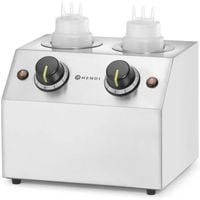 podgrzewacz elektryczny do sosów butelek podwójny 2 strefy 2x 650 ml 200 w