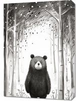 Obraz 50x70cm Ciekawski Miś