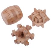 Puzzle 3D Drewniana Łamigłówka  Zabawka dla dzieci