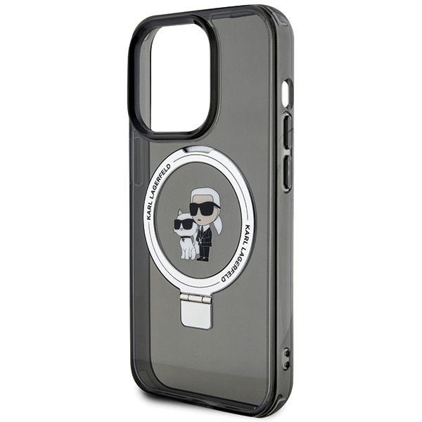 Etui Karl Lagerfeld do iPhone 15 Pro, Czarny, MagSafe zdjęcie 6