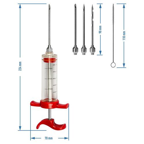 Nastrzykiwarka 30ml + 3 igły + czyścik zdjęcie 13